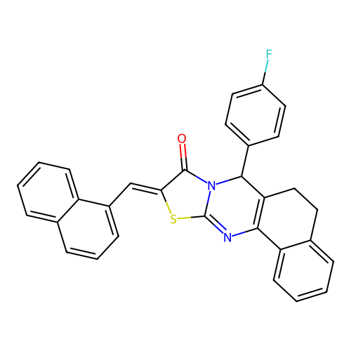 C31H21FN2OS structure