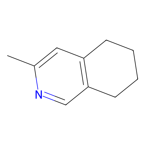 Isoquinoline, 5,6,7,8-tetrahydro-3-methyl- structure