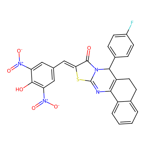 C27H17FN4O6S structure