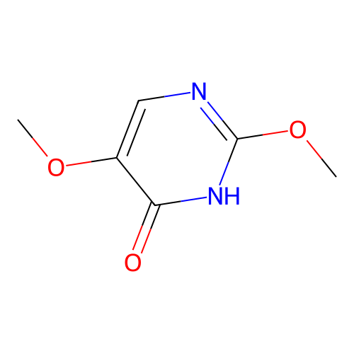 2,5-Dimethoxypyrimidin-4(3H)-one structure