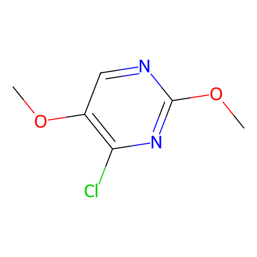 4-Chloro-2,5-dimethoxypyrimidine structure