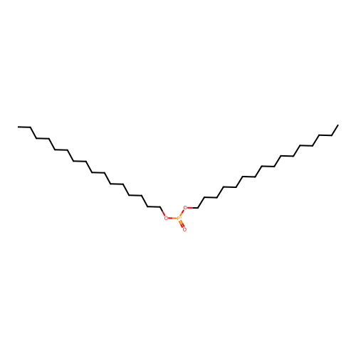 Phosphonic acid, dihexadecyl ester structure