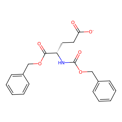 L-Glutamic acid, N-[(phenylmethoxy)carbonyl]-, 1-(phenylmethyl) ester structure
