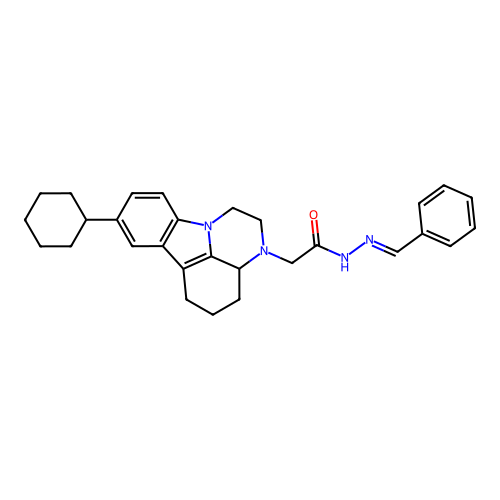 C29H34N4O structure