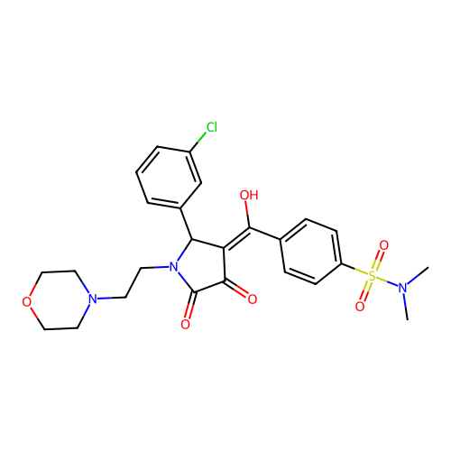 C25H28ClN3O6S structure