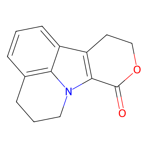5,6,10,11-tetrahydropyrano[4',3':4,5]pyrrolo[3,2,1-ij]quinolin-8(4H)-one structure