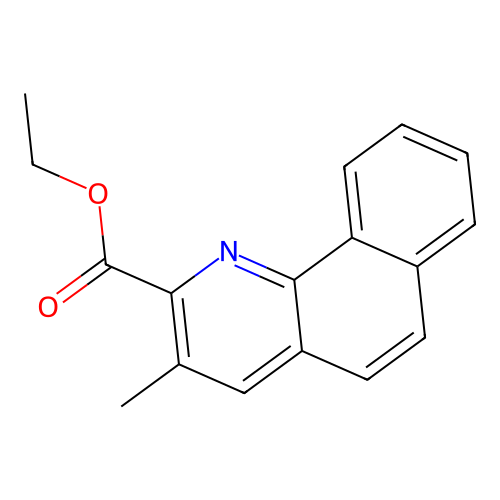 Ethyl 3-methylbenzo[h]quinoline-2-carboxylate structure
