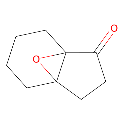 3a,7a-Epoxy-1H-inden-1-one, hexahydro- structure