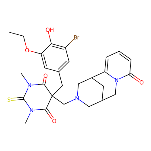 C27H31BrN4O5S structure