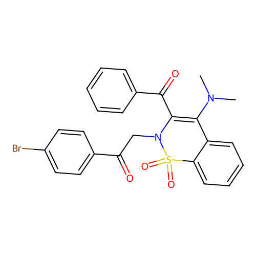 C25H21BrN2O4S structure