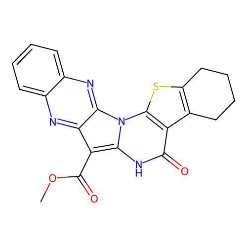 C21H16N4O3S structure