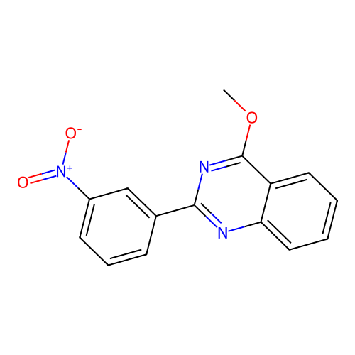 4-Methoxy-2-(3-nitrophenyl)quinazoline structure