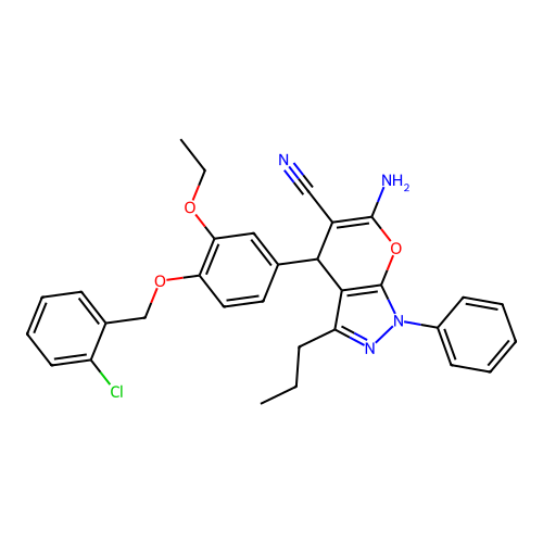 C31H29ClN4O3 structure