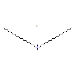 二甲基双十八烷基铵溴化物 structure
