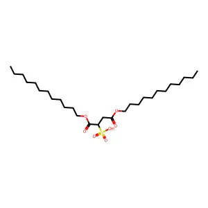 1,4-Didodecyl sulphosuccinate structure