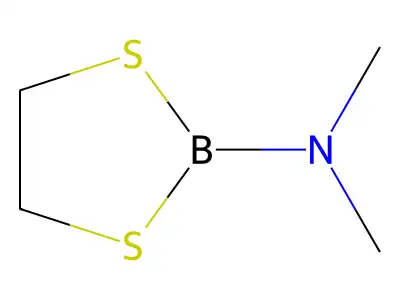 N,N-dimethyl-1,3,2-dithiaborolan-2-amine structure