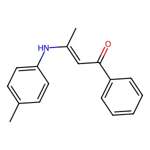 2-Buten-1-one, 3-[(4-methylphenyl)amino]-1-phenyl- structure