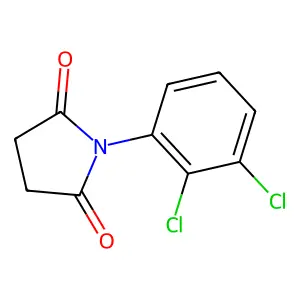 Pyrrolidine-2,5-dione, 1-(2,3-dichlorophenyl)- structure