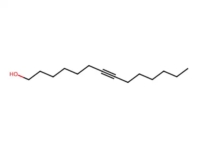 7-Tetradecyn-1-ol structure