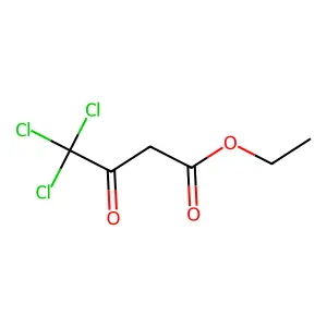 Ethyl 4,4,4-trichloro-3-oxobutyrate structure