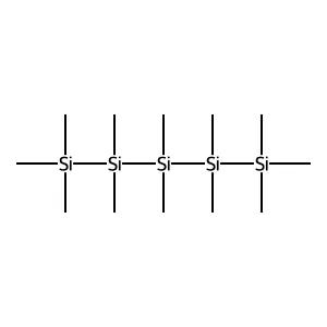 Pentasilane, dodecamethyl- structure