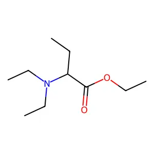 2-(Diethylamino)butanoic acid ethyl ester structure