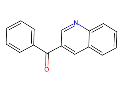 3-Benzoylquinoline structure