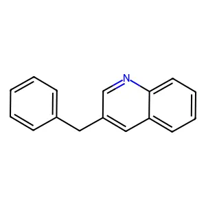 3-Benzylquinoline structure