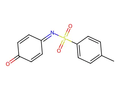 4-Methyl-N-(4-oxo-2,5-cyclohexadien-1-ylidene)benzenesulfonamide structure