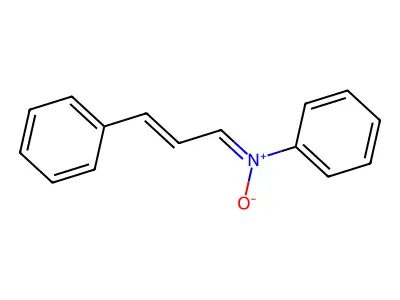 N,3-diphenylprop-2-en-1-imine oxide structure