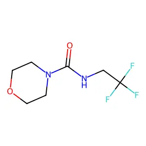 N-(2,2,2-三氟乙基)吗啉-4-甲酰胺 structure