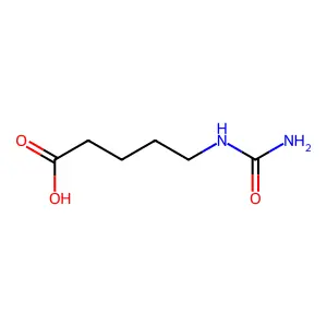 5-(氨甲酰氨基)戊酸 structure