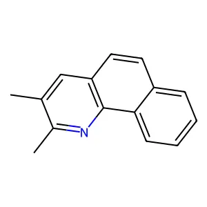 2,3-Dimethylbenzo(h)quinoline structure