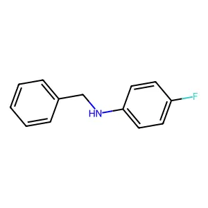 N-benzyl-4-fluoroaniline structure