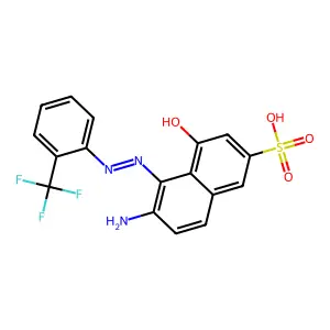 Acid Red 337 free acid structure