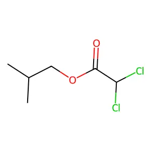 Isobutyl dichloroacetate structure