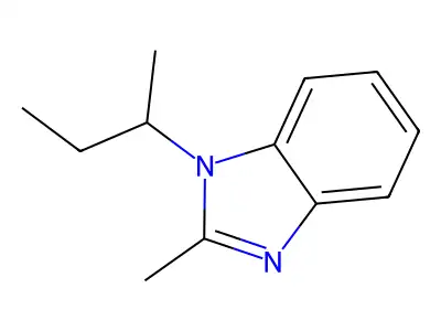 1-(sec-Butyl)-2-methyl-1H-benzo[d]imidazole structure