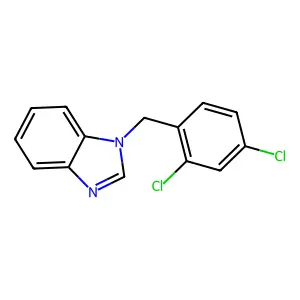 1-(2,4-dichlorobenzyl)-1H-benzimidazole structure