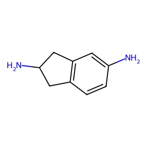 (R)-2,3-Dihydro-1H-indene-2,5-diamine structure