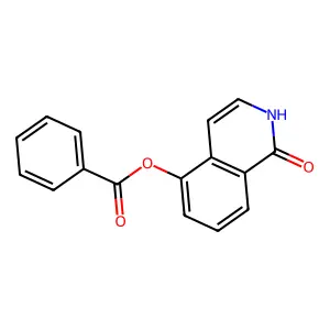 5-Benzoyloxy-1(2H)-isoquinolinone structure