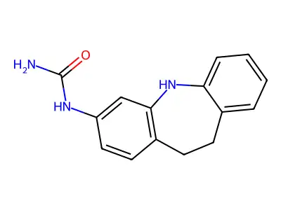 6,11-dihydro-5H-benzo[b][1]benzazepin-2-ylurea structure