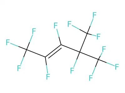 perfluoro(4-methylpent-2-ene) structure