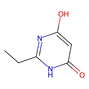 2-Ethyl-4,6-dihydroxypyrimidine structure