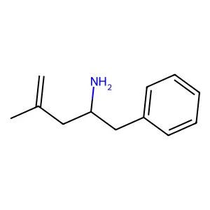 4-Methyl-1-phenylpent-4-en-2-amine structure