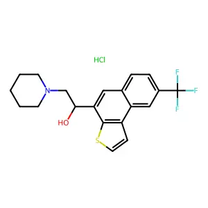 2-Pyridineacetamide, alpha-ethylthio-, hydrochloride structure