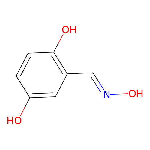 2,5-Dihydroxybenzaldoxim structure