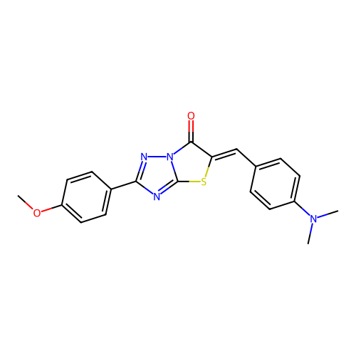 C20H18N4O2S structure