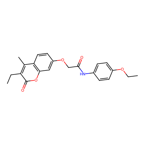 N-(4-ethoxyphenyl)-2-((3-ethyl-4-methyl-2-oxo-2H-chromen-7-yl)oxy)acetamide structure