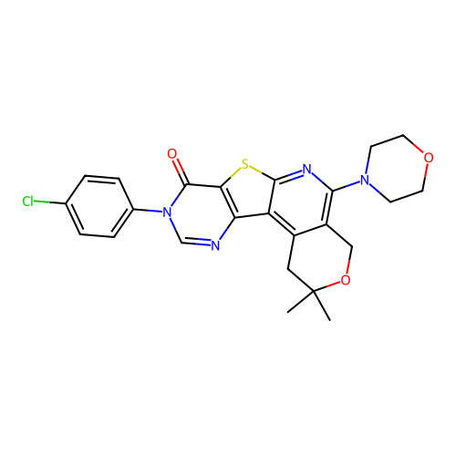 C24H23ClN4O3S structure