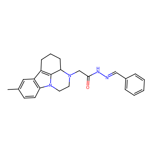C24H26N4O structure